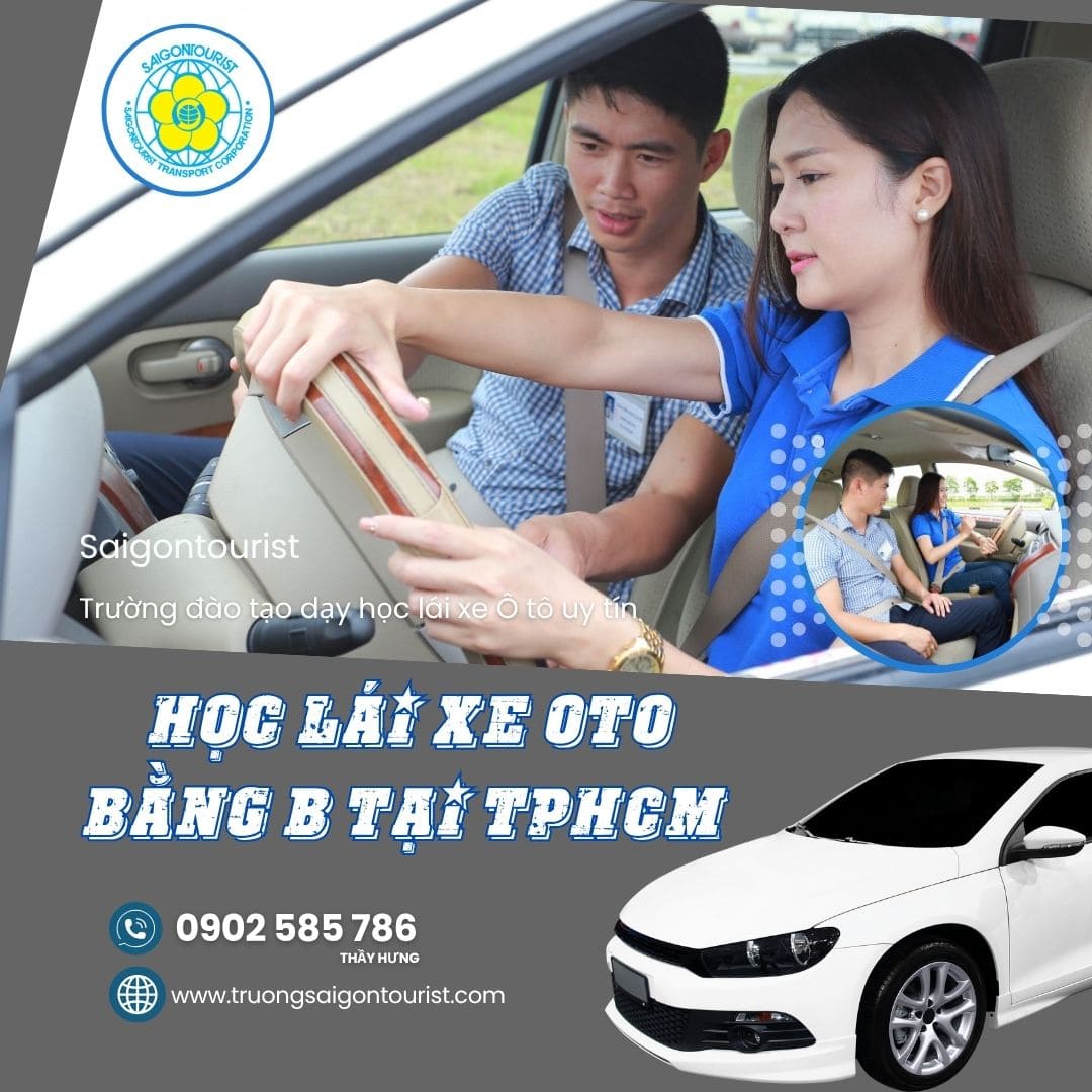 Học lái xe oto bằng B tại TPHCM 6 Học lái xe oto bằng B tại TPHCM